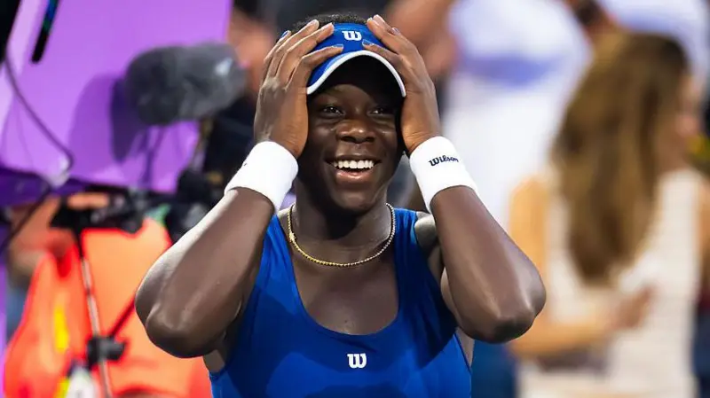 Victoria Mboko is a two-time junior Grand Slam doubles finalist