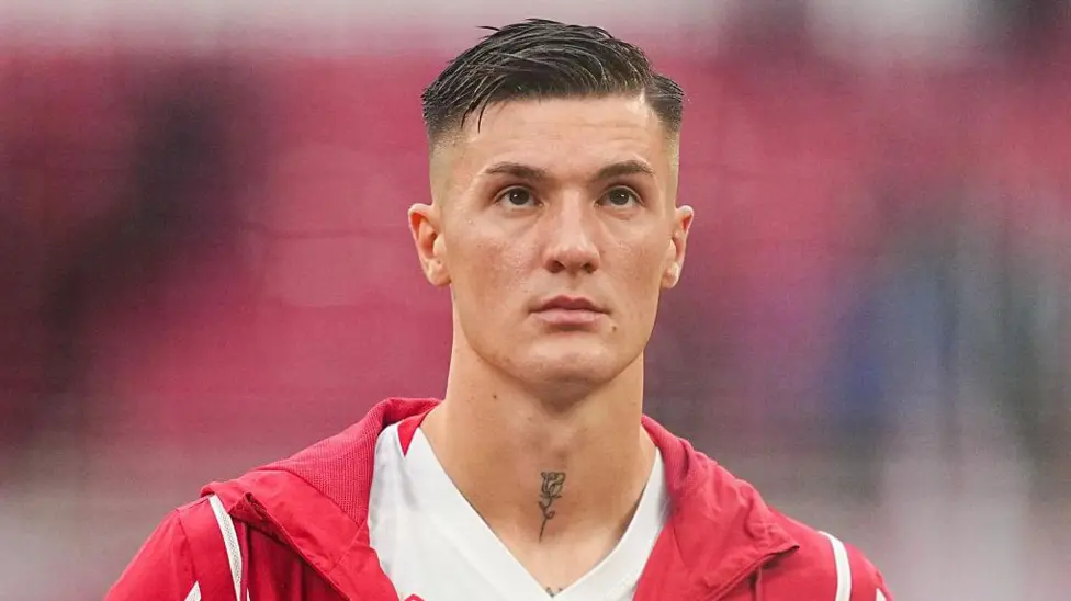 Benjamin Sesko has scored 16 goals in 41 appearances for Slovenia