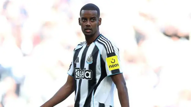 Alexander Isak has been at Newcastle since 2022