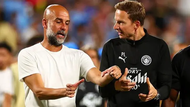 Former Liverpool coach Pep Lijnders joined Manchester City in June