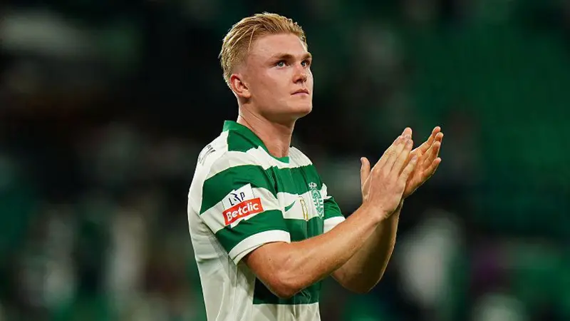 Harder has 12 goals and seven assists in 52 appearances at Sporting