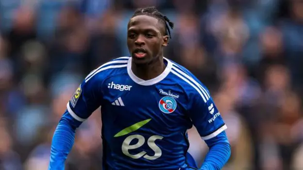 Bakwa has been a substitute in all three of Strasbourg's matches this season, supplying two assists for the club's English manager Liam Rosenior from the bench