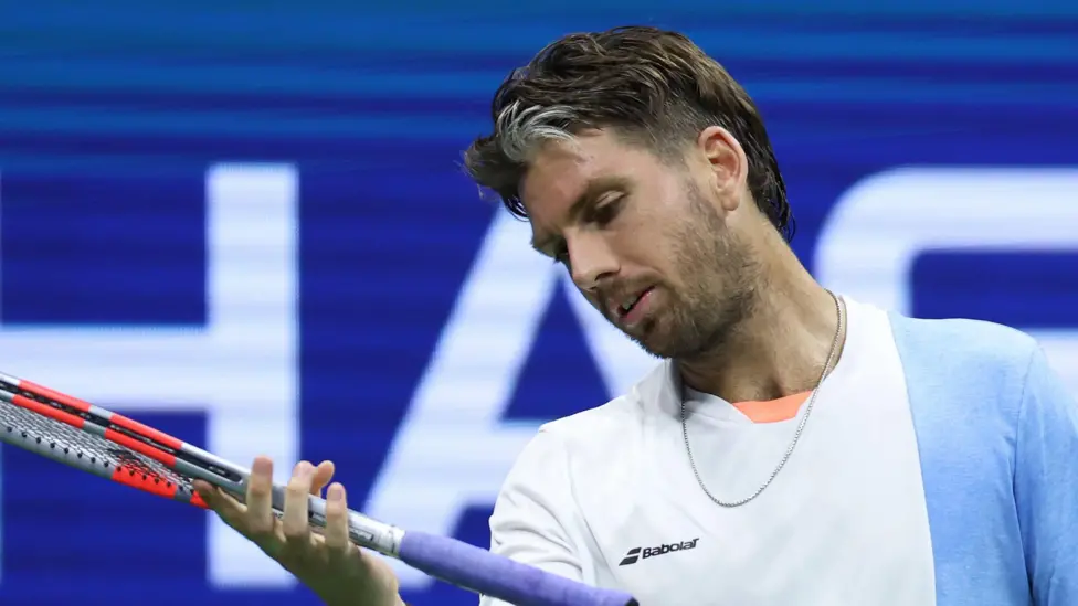 Cameron Norrie was playing on Arthur Ashe Stadium for the first time in his career