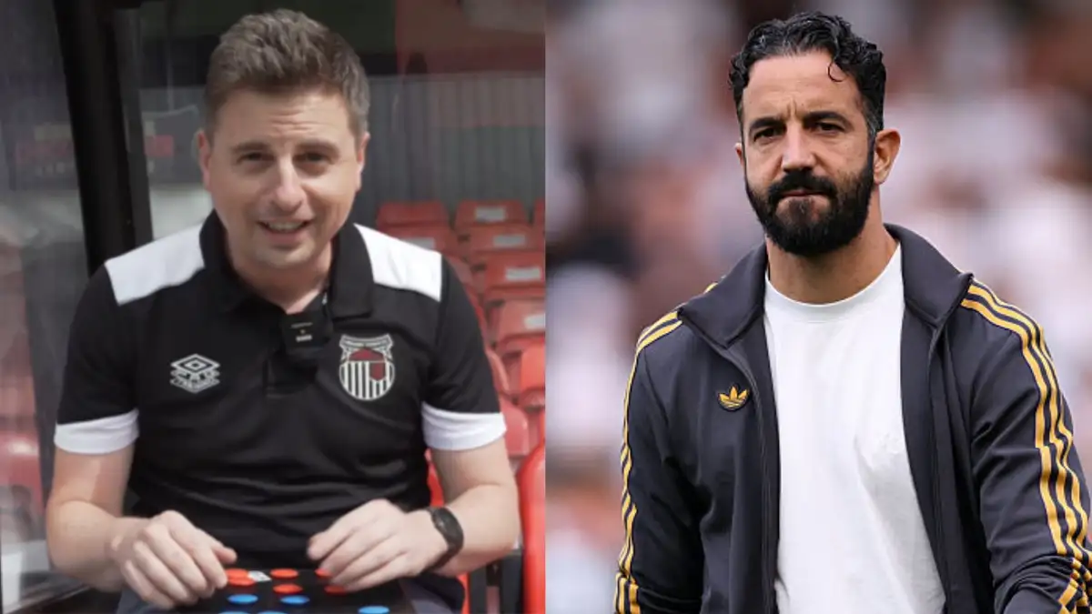 Grimsby brutally trolled Manchester United boss Ruben Amorim with a hilarious line-up announcement following their Carabao Cup heroics. It was the first time in history that United had ever been eliminated from the competition by a team from the fourth tier of English football.