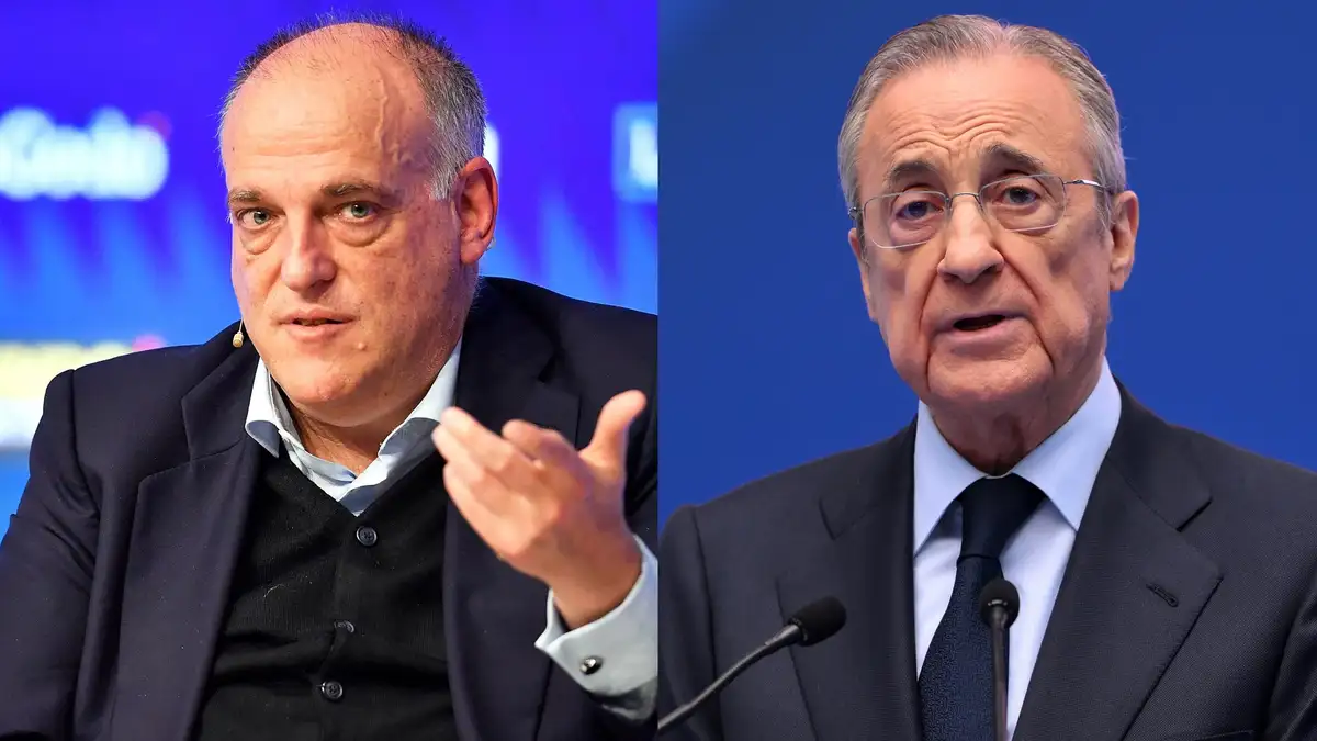 Real Madrid continue their public feud with La Liga president Javier Tebas over the refusal to postpone Los Blancos' season opener against Osasuna.