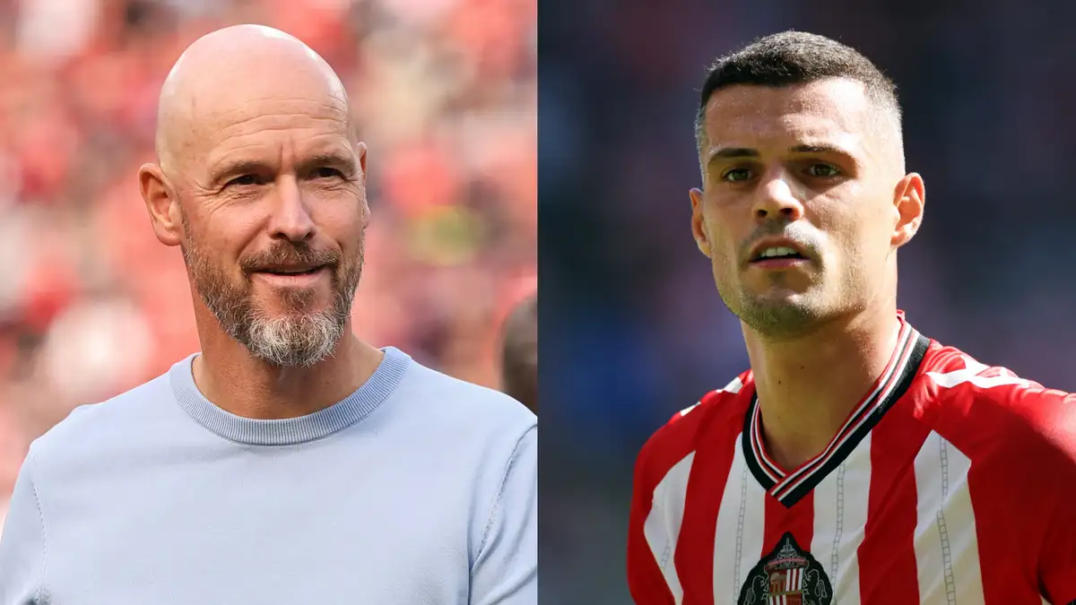 Granit Xhaka claims Erik ten Hag was never the problem and his decision to move to Sunderland stems from his desire to become a coach.