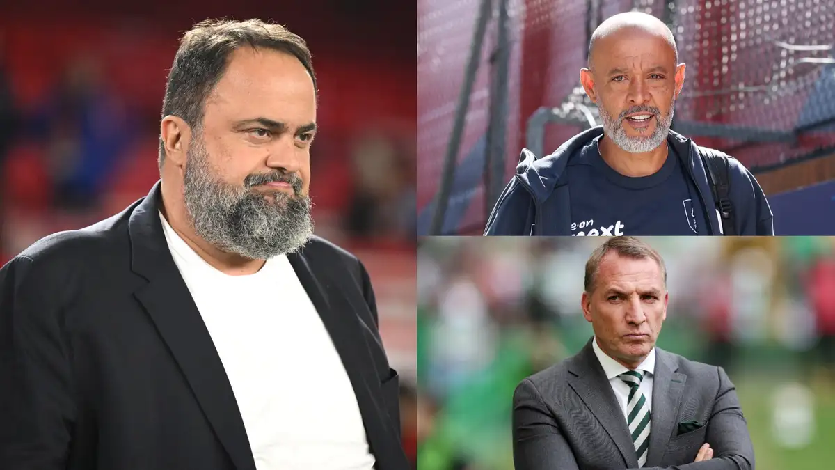 Nottingham Forest owner Evangelos Marinakis has identified Celtic boss Brendan Rodgers as a top target to replace Nuno Espirito Santo, with the Portuguese coach expected to be dismissed next week. Tensions between Marinakis and Nuno have reached breaking point, leaving Rodgers as the frontrunner to take charge at the City Ground, despite previous links with Jose Mourinho.