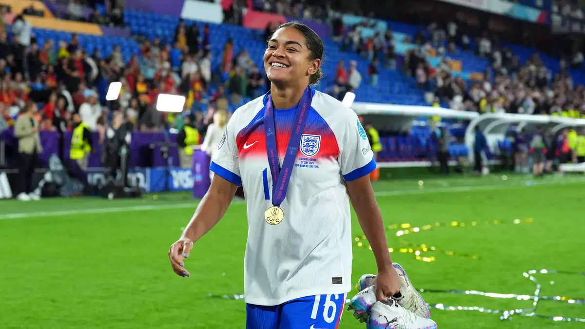 An investigation has been launched after a man was arrested over racist abuse sent to England star Jess Carter during this summer's Women's Euros.