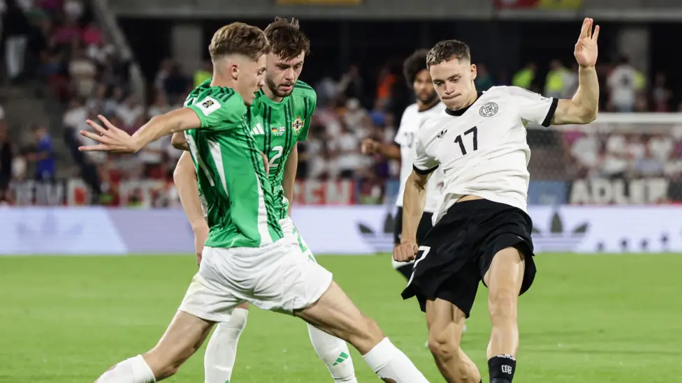 Florian Wirtz scored Germany's third in the 3-1 win over Northern Ireland