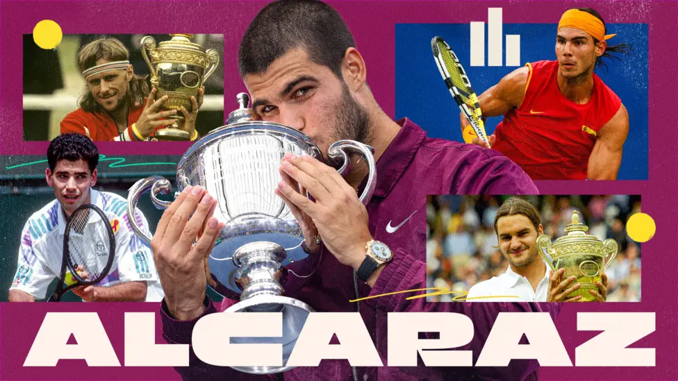 Carlos Alcaraz might only be 22, but he is already producing results that put him alongside some of the biggest stars tennis has ever known