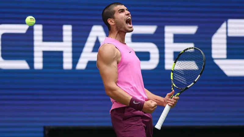 Carlos Alcaraz has won 59 matches in 2025