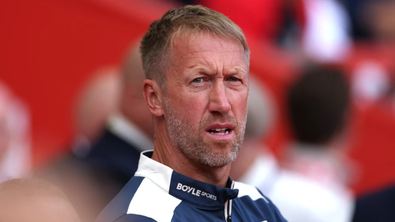 Graham Potter is eight months into a two-and-a-half-year contract