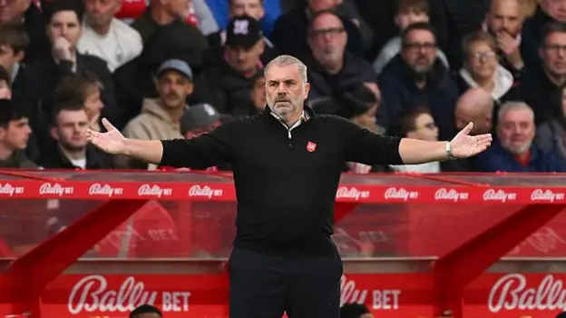 Ange Postecoglou was named Nottingham Forest boss on 9 September