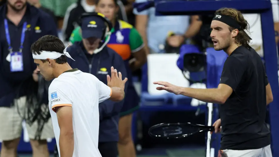 One notable flashpoint at this year's US Open came between Germany's Daniel Altmaier and Greece's Stefanos Tsitsipas