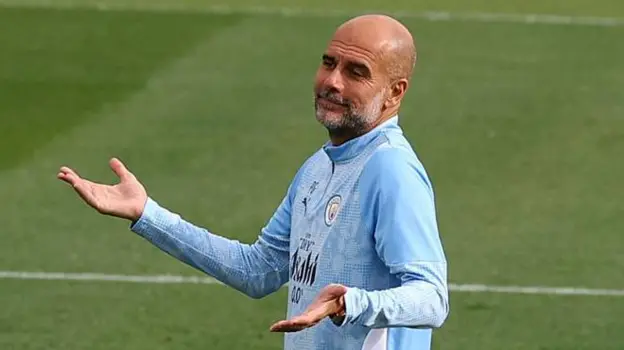 Pep Guardiola joked that Manchester City should take a hike before their game at Arsenal