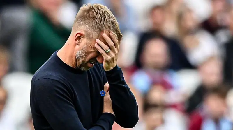Graham Potter's side have won one and lost four games so far in the Premier League this season