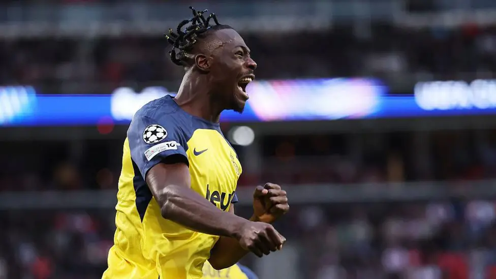 Canada international Promise David wrote his name in Union Saint-Gilloise's history books with the club's first-ever Champions League goal