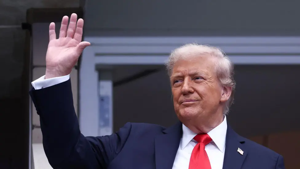 Donald Trump is attending the US Open for the first time since 2015