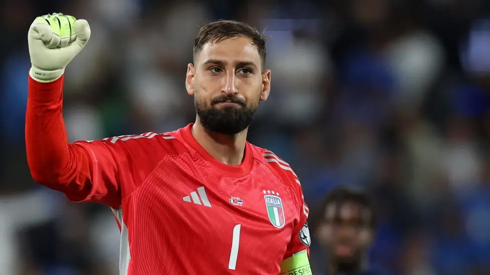 Gianluigi Donnarumma captained Italy to wins over Estonia and Israel during the recent World Cup qualifiers