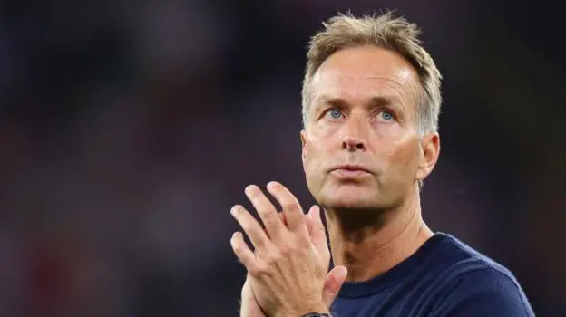 Kasper Hjulmand coached Mainz in the Bundesliga in 2014-15 but was sacked after a run of one win in 13 games