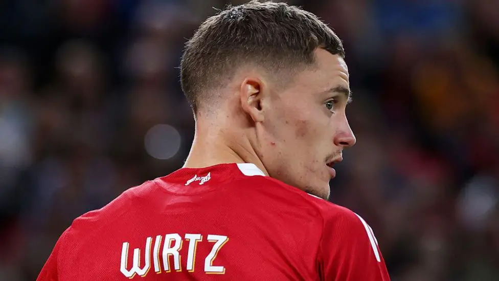 Florian Wirtz joined Liverpool over the summer, costing an initial £100m