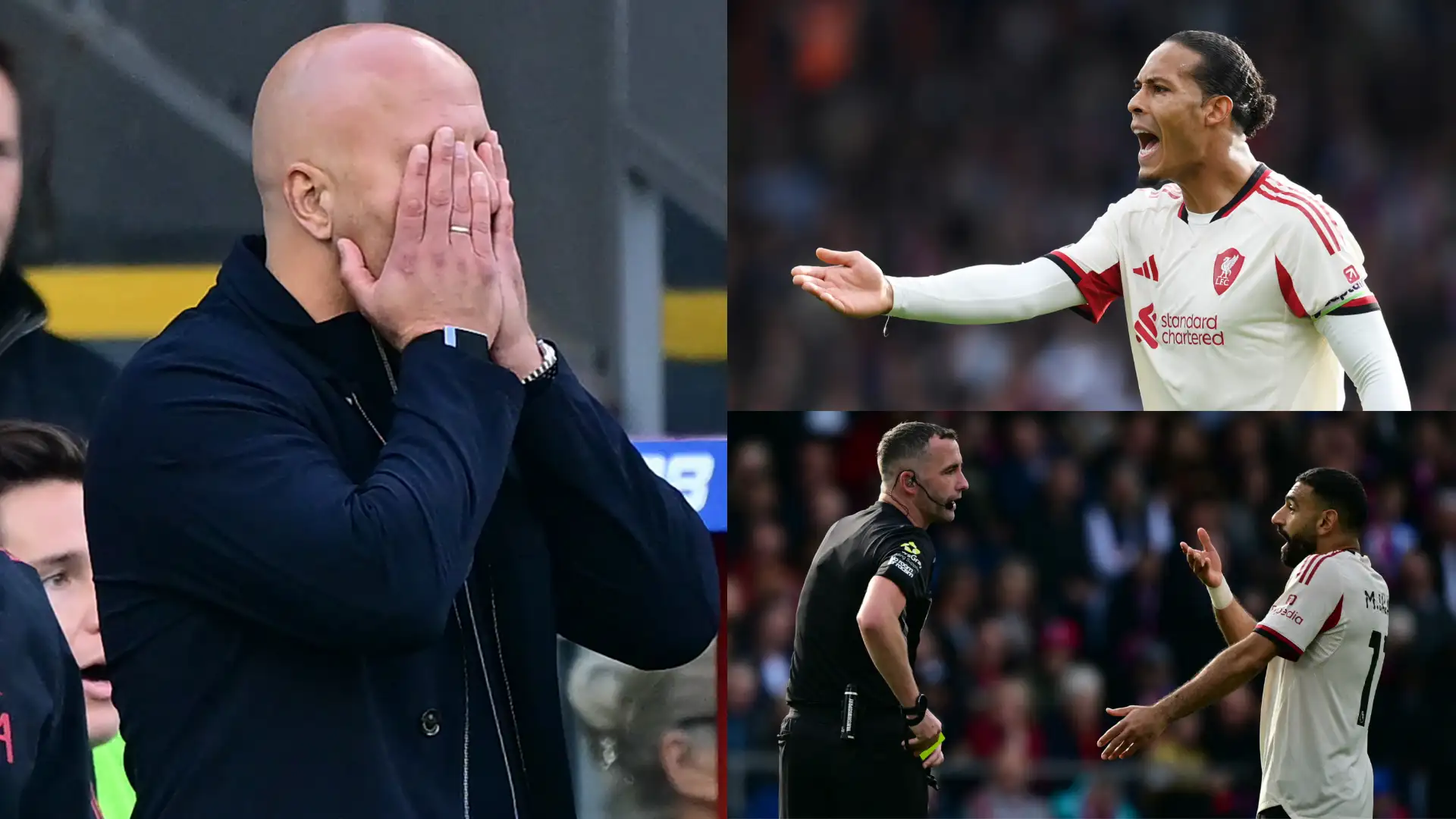 Liverpool suffered their first defeat of the season as they slipped to a 2-1 loss at the hands of Crystal Palace, who now stand alone as the only undefeated side in the Premier League this season. Arne Slot’s Reds were second best for the majority of the match as Ismaila Sarr and Eddie Nketiah proved to be the difference makers at Selhurst Park on Saturday afternoon.