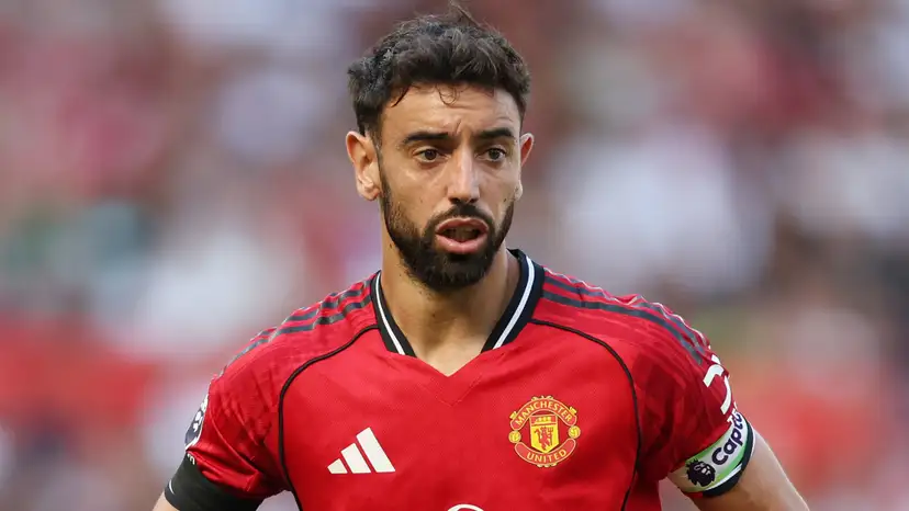 Manchester United captain and star midfielder Bruno Fernandes has shared images of