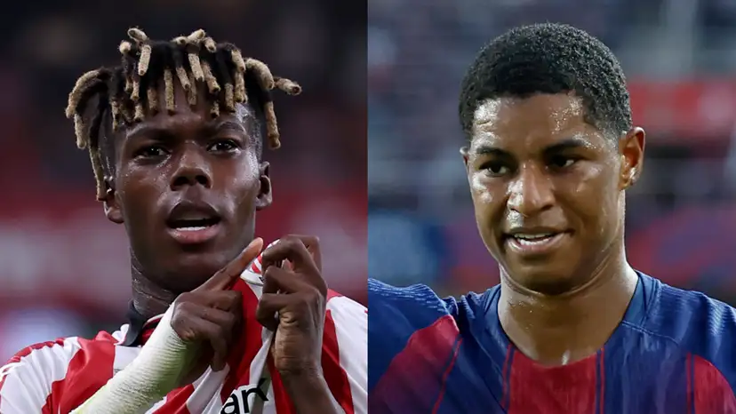 Barcelona sporting director Deco has taken aim at Athletic Club’s Nico Williams