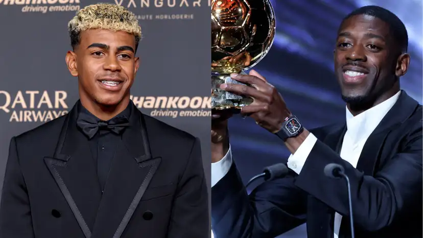 Paris Saint-Germain star Ousmane Dembele hailed "wonderful" Barcelona rival Lamine Yamal after beating him to the 2025 Ballon d'Or.