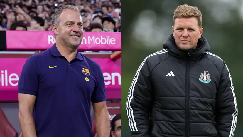 Hansi Flick admits he is aware of the physical size and strength of Newcastle United