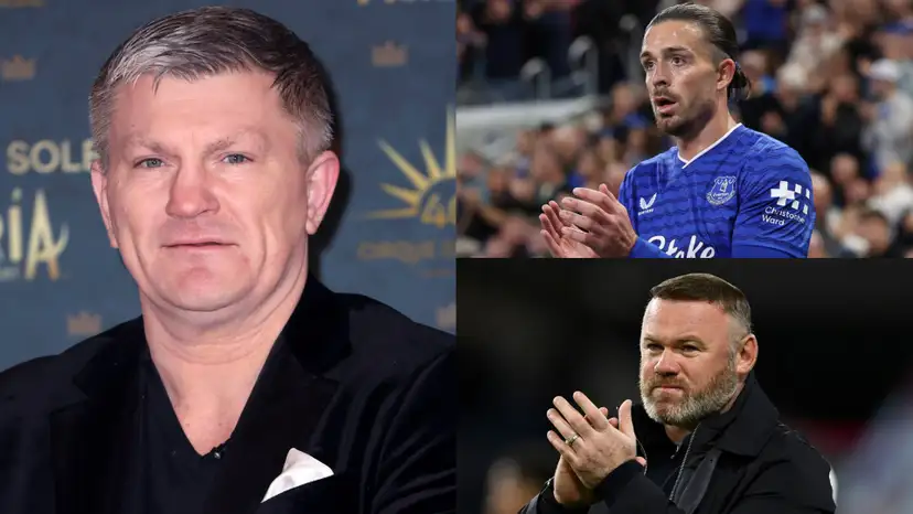 Jack Grealish joined Wayne Rooney in paying emotional tribute to British boxing