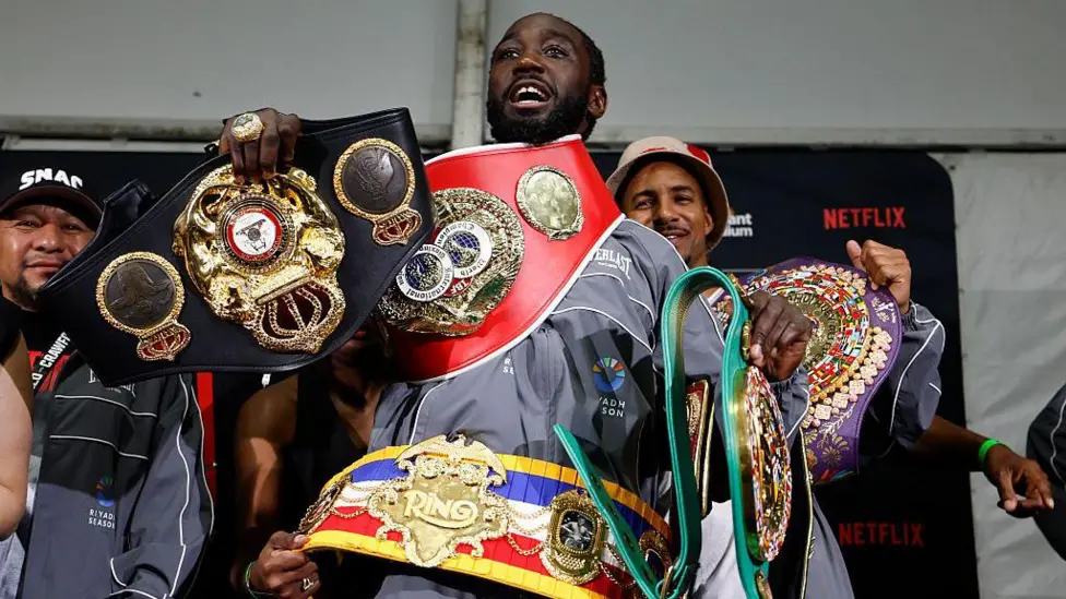 Crawford, who made his debut in 2008, has won a world title in five weight classes