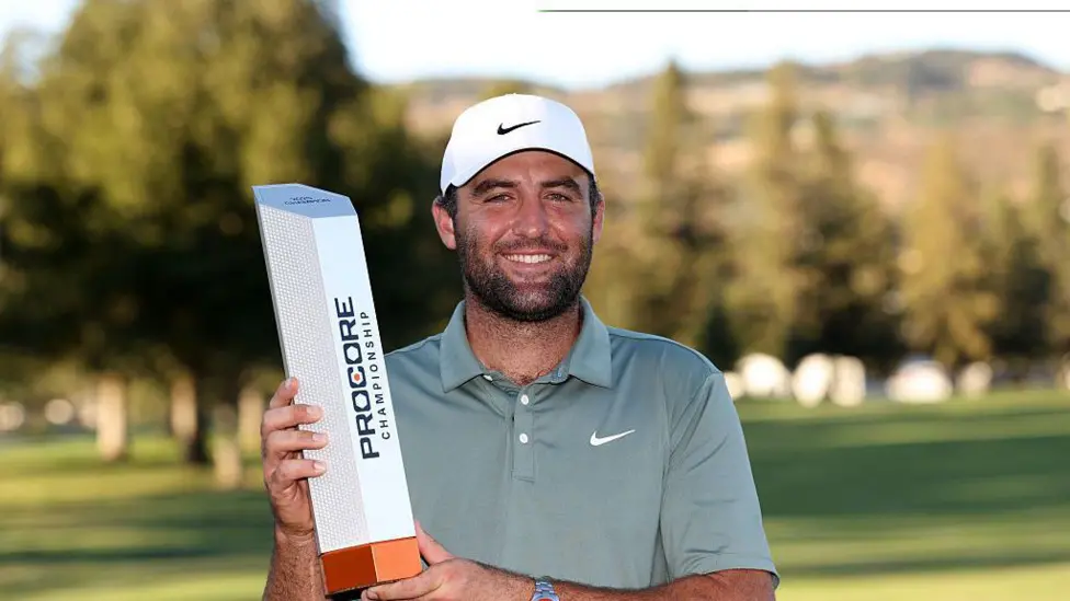 Scottie Scheffler is a four-time major winner