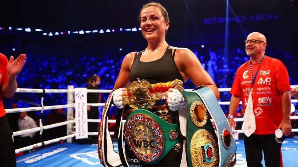 Chantelle Cameron has held world titles at two weights