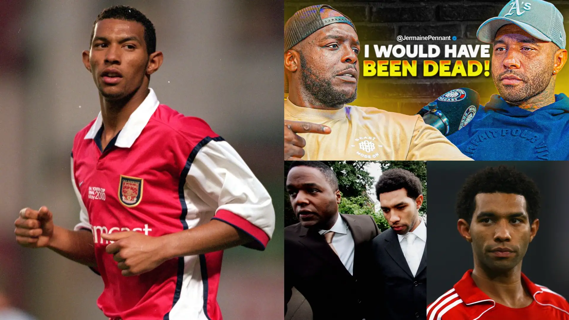 Former Arsenal and Liverpool winger Jermaine Pennant has explained how he thought his life was effectively over after being sentenced to three months in prison back in 2005. Speaking on episode nine of the Beast Mode On Podcast, Pennant reveals how he broke down after the shock of being incarcerated had sunk in, while he also discusses how he spent the night partying before his first Premier League start for the Gunners, as well as much, much more.