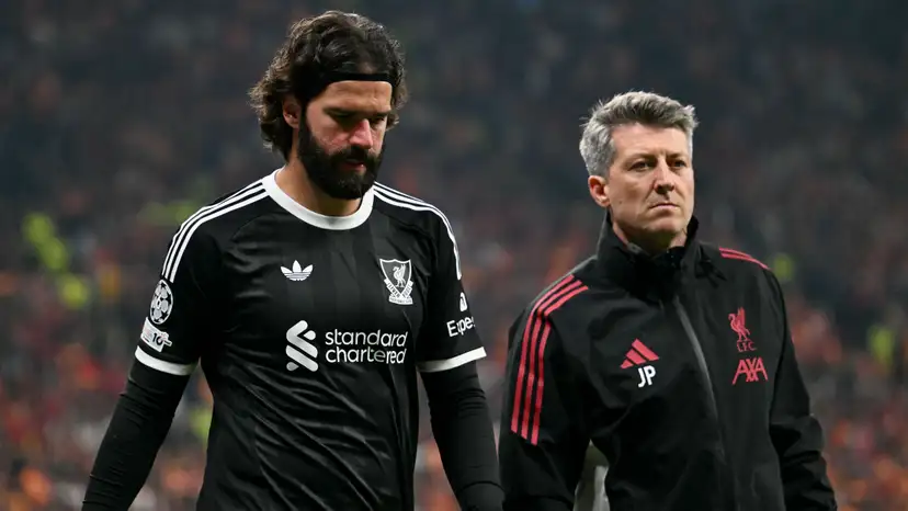 Liverpool are anxiously awaiting scan results to determine the severity of Alisson Becke