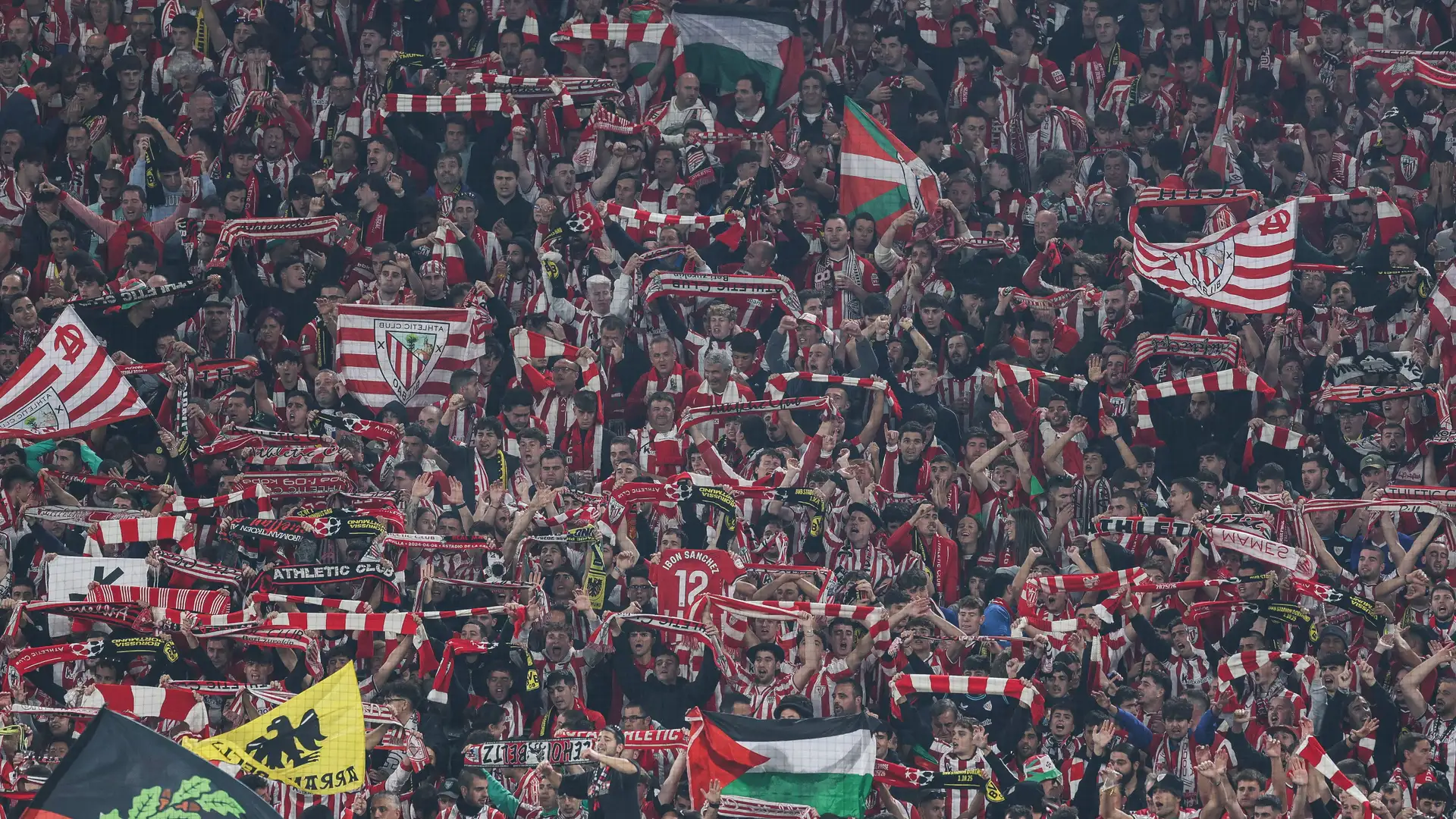 Athletic Club will hold a special pre-match ceremony to show solidarity with Palestine before their La Liga game against Mallorca. The club's San Mames stadium will display a 'Stop the genocide' message, while special guests including ex-Palestine captain Honey Thaljieh will be honoured on the pitch as part of a wider club initiative.