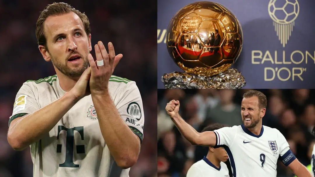 Harry Kane has aired his ambition to become a Ballon d’Or contender