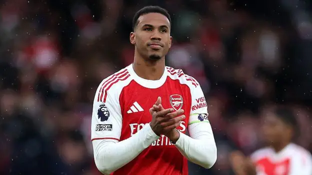 Gabriel joined Arsenal from Lille in 2020