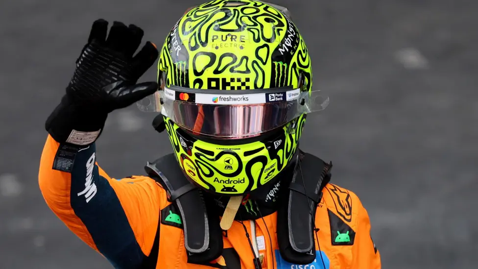 Lando Norris has been on top in all four sessions so far at Interlagos