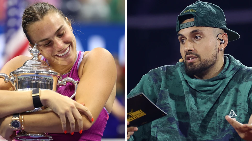 Aryna Sabalenka has been winning Grand Slam titles in recent months, while Nick Kyrgios has been speaking in theatre shows and on podcasts while out injured
