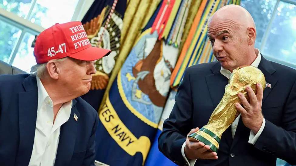 Donald Trump and Gianni Infantino will attend the World Cup draw