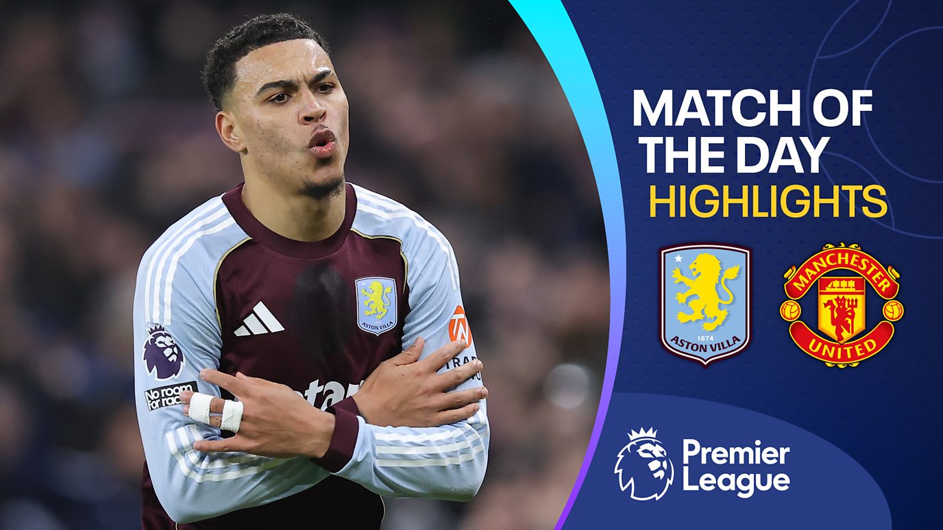 Rogers scores twice for Villa to secure win over Man Utd