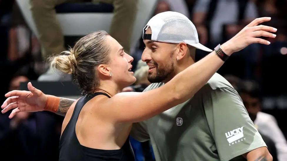 Aryna Sabalenka and Nick Kyrgios are represented by the same agent