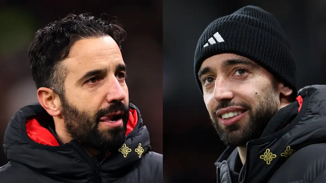 Ruben Amorim has praised Bruno Fernandes for his exemplary attitude while he is out injured. The Manchester United captain suffered a soft tissue injury against Aston Villa, ruling him out for the busy festive period. He still attended United's 1-0 win over Newcastle and Amorim said he continues to take a deep interest in the team, watching training sessions after doing his recovery work.