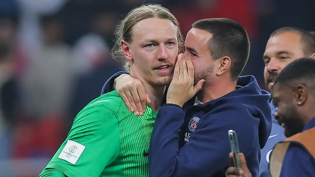 Paris Saint-Germain goalkeeper Matvey Safonov fractured his hand during