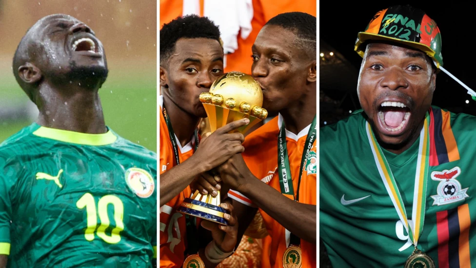 Sadio Mane's delight was plain to see when Senegal claimed their second Afcon title, while Ivory Coast's triumph at the 2023 edition and Zambia's win in 2012 provided compelling storylines