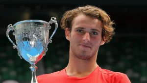 Oliver Anderson won the Australian Open boys' singles title in 2016, following in the footsteps of Nick Kyrgios (2013) and Alexander Zverev (2014)
