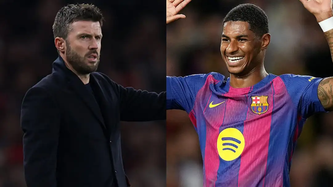 Interim Manchester United boss Michael Carrick is reportedly keen on bringing Marcus Rashford back to Old Trafford - if he gets the job permanently. The England international is on loan with La Liga's champions this season, with Hansi Flick's side having an option to make the move permanent this summer. Rashford wasn't wanted by former United head coach Ruben Amorim but that is seemingly not the case with Carrick.