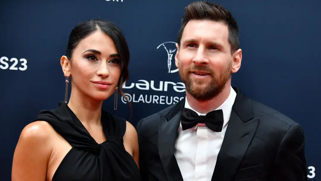 Inter Miami star Lionel Messi's wife has been accused of blocking model